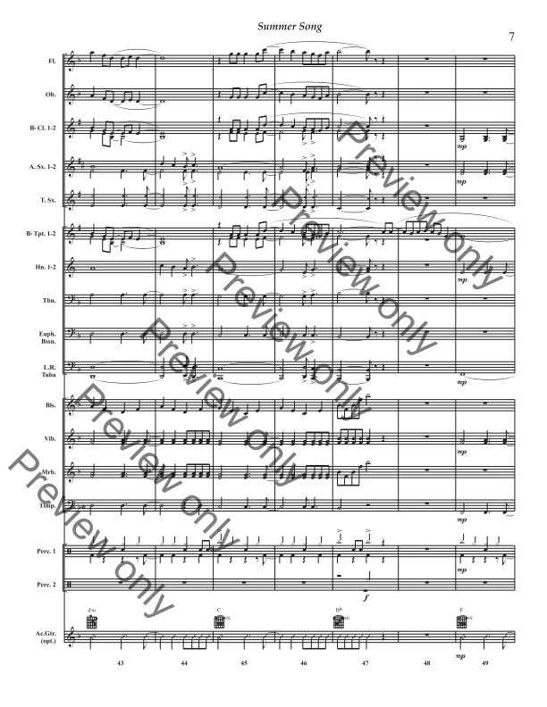 Randall Standridge Music Grade 2 - Summer Song