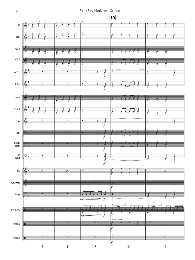 Randall Standridge Music Grade 2 - Blue Sky Horizon