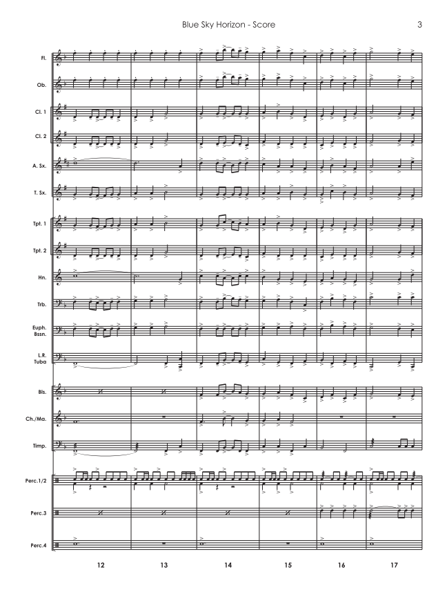 Randall Standridge Music Grade 2 - Blue Sky Horizon