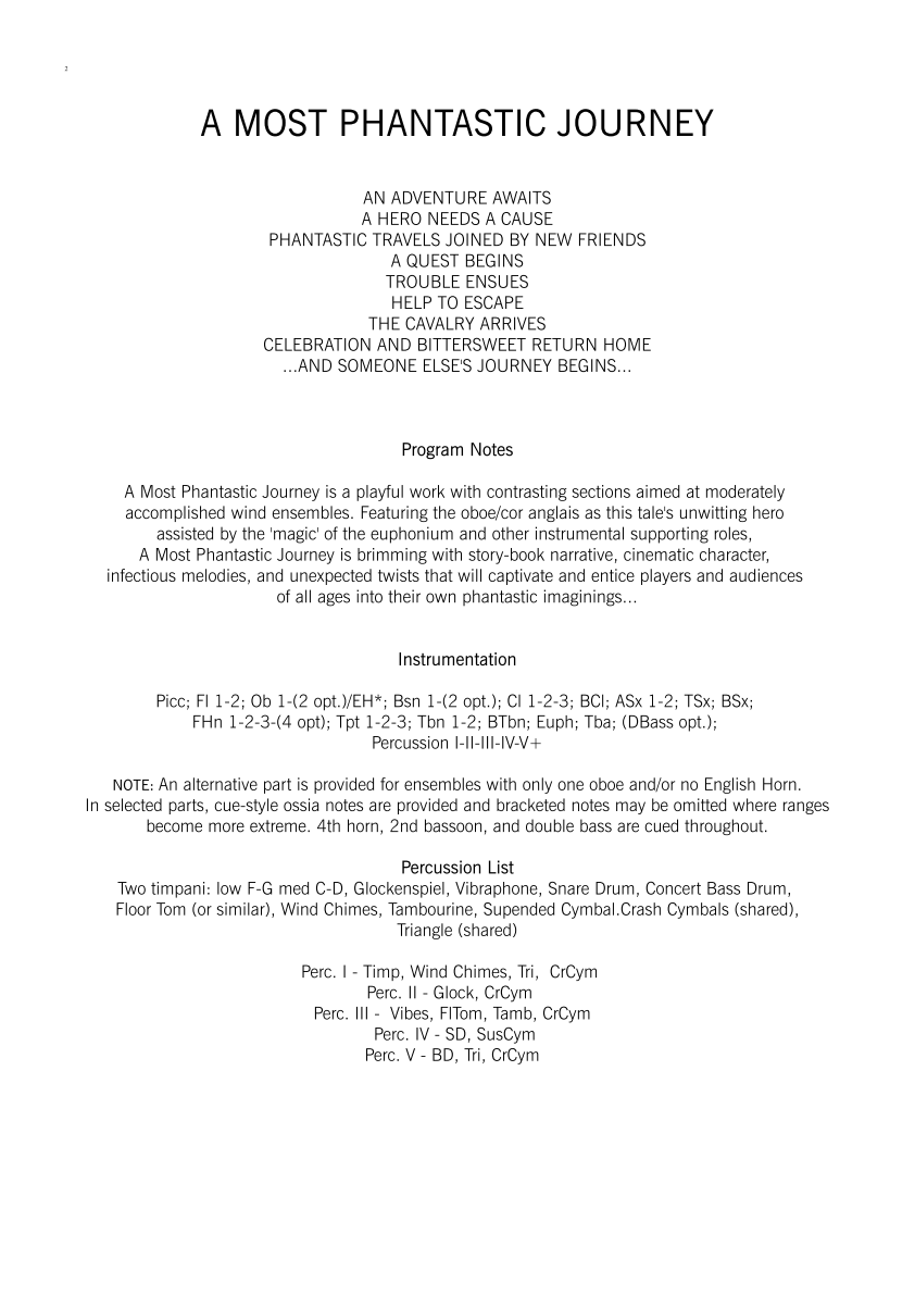 Grade 4 - A Most Phantastic Journey