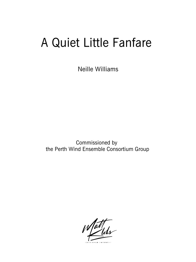 Grade 2.5 - A Quiet Little Fanfare
