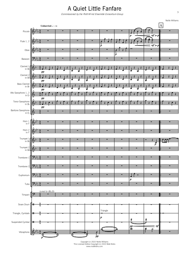 Grade 2.5 - A Quiet Little Fanfare