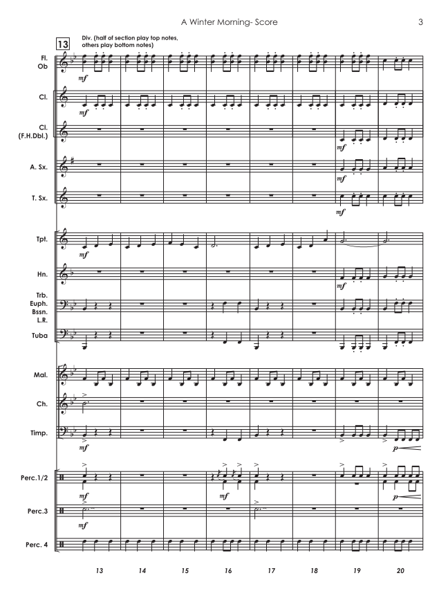 Randall Standridge Music Grade 0.5 - A Winter Morning