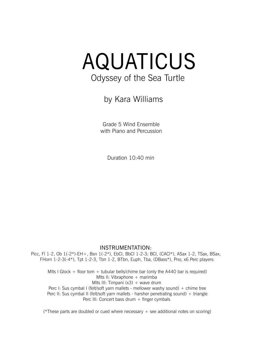 Grade 5 - Aquaticus