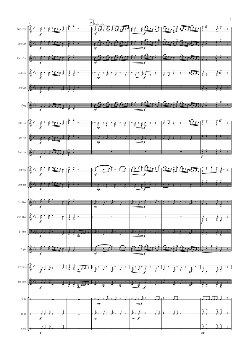 Brass Band - B/C Grade - Australians Assemble