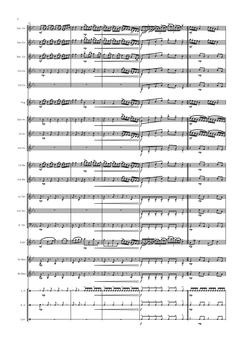 Brass Band - B/C Grade - Australians Assemble