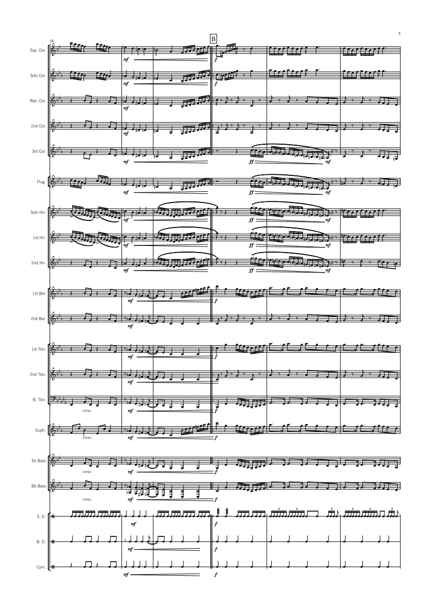 Brass Band - B/C Grade - Australians Assemble