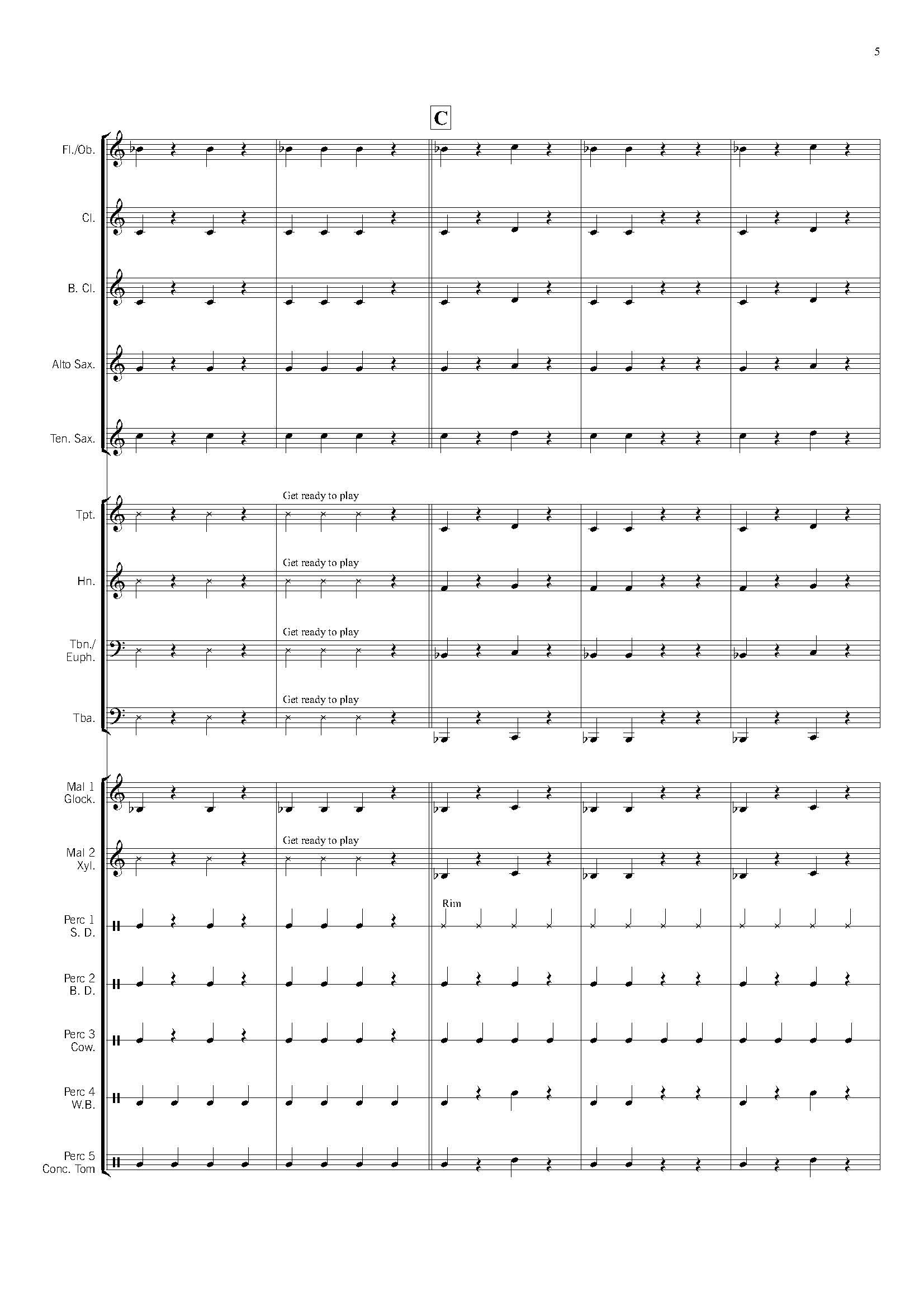 Grade 0.25 - Band In The Building Vol. 1
