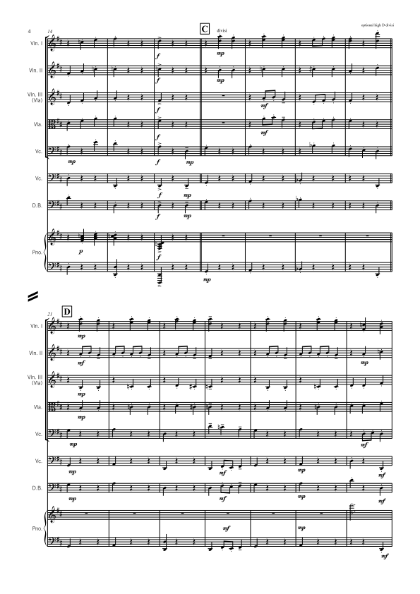 String Orchestra - Intermediate - Bin Chicken Ballet