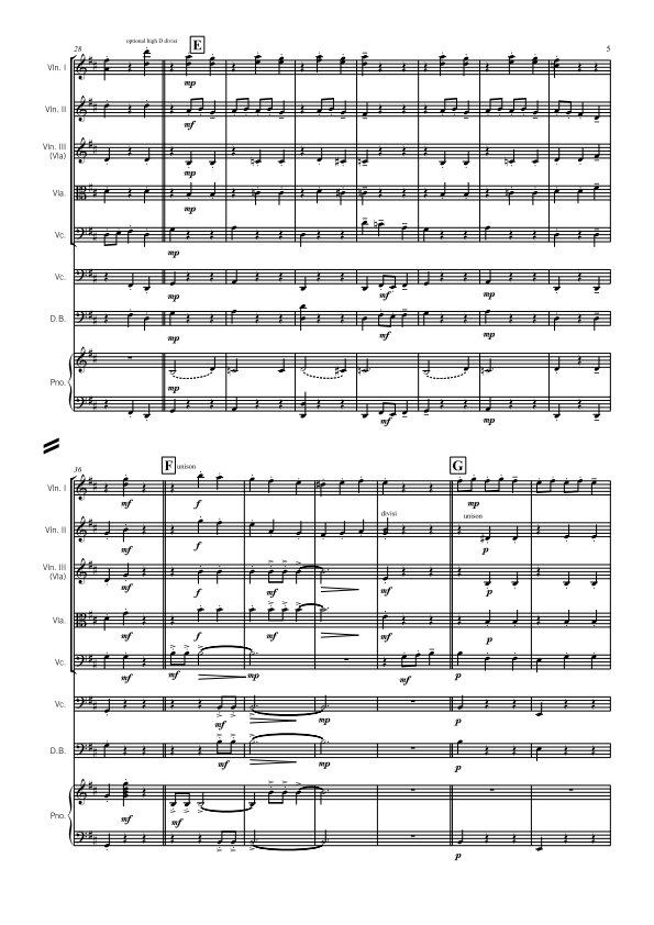 String Orchestra - Intermediate - Bin Chicken Ballet