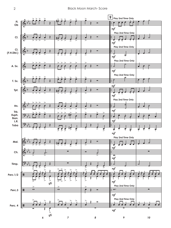 Randall Standridge Music Grade 0.5 - Black Moon March