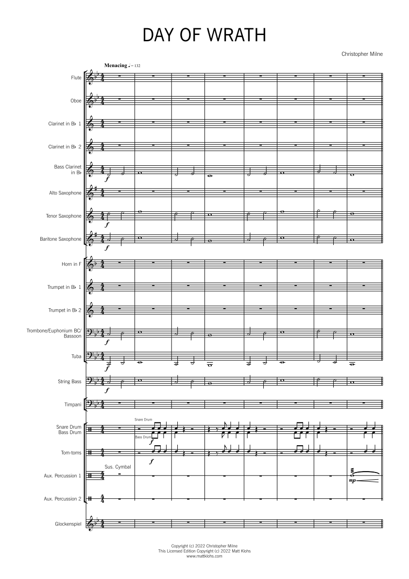 Grade 1 - Day Of Wrath