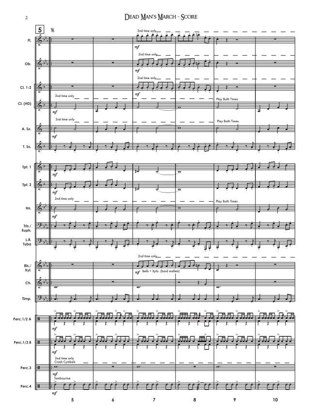Randall Standridge Music Grade 1.5 - Dead Man's March