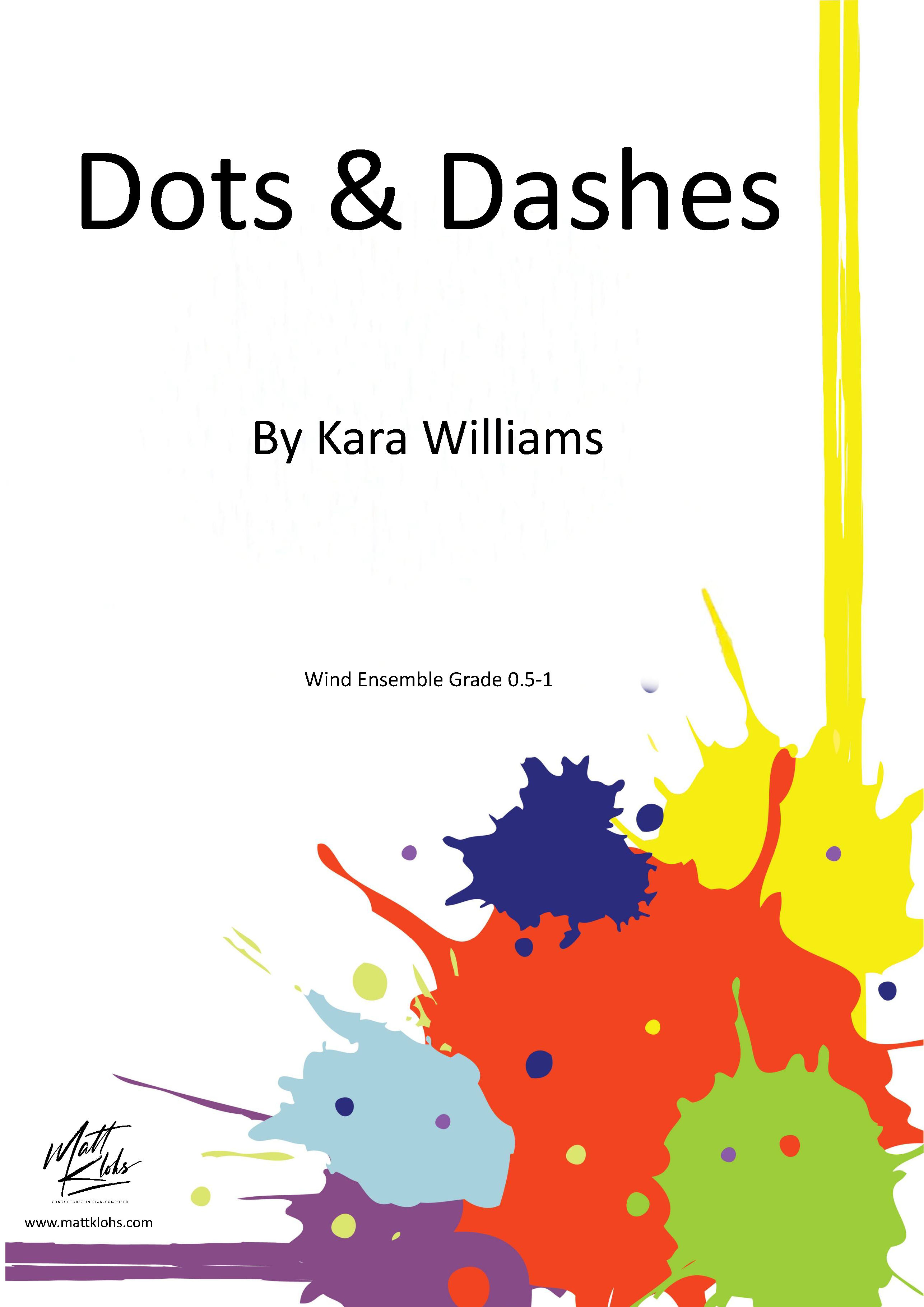 Grade 0.5 - Dots and Dashes