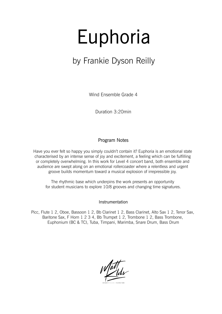 Grade 4 - Euphoria
