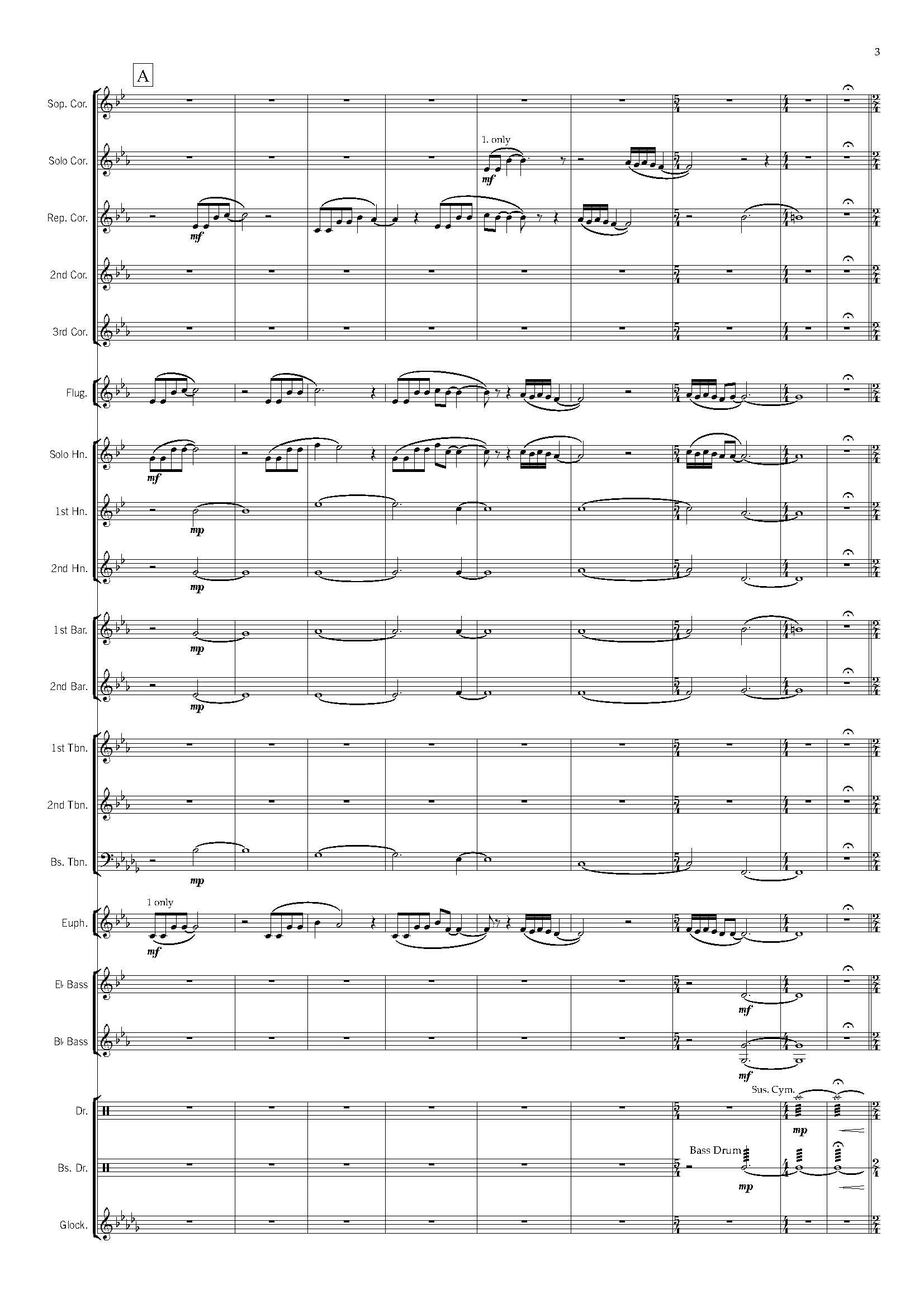 Brass Band - B/C Grade - Flight Of The Wedge-Tailed Eagle