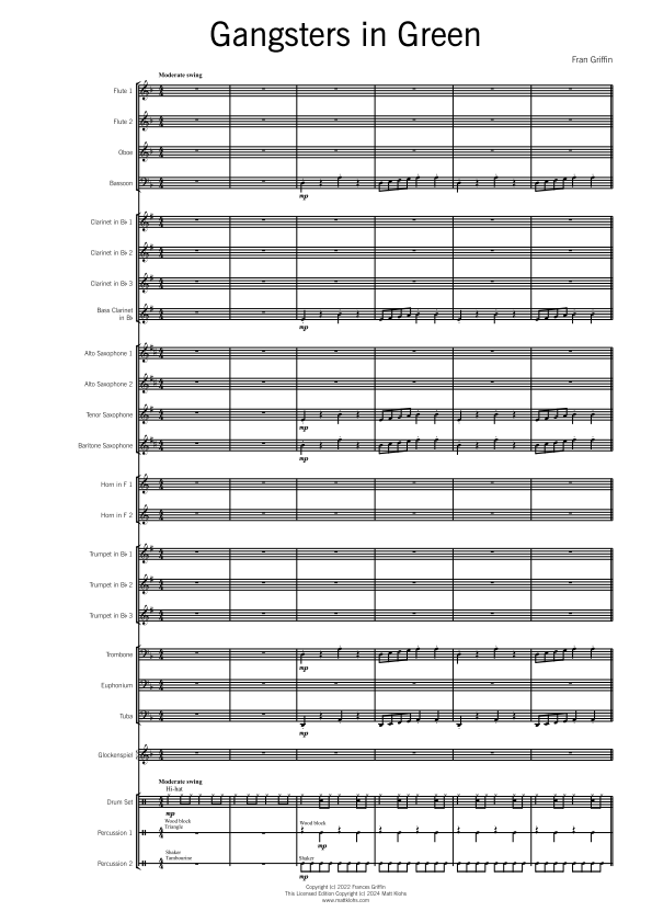 Grade 2 - Gangsters In Green