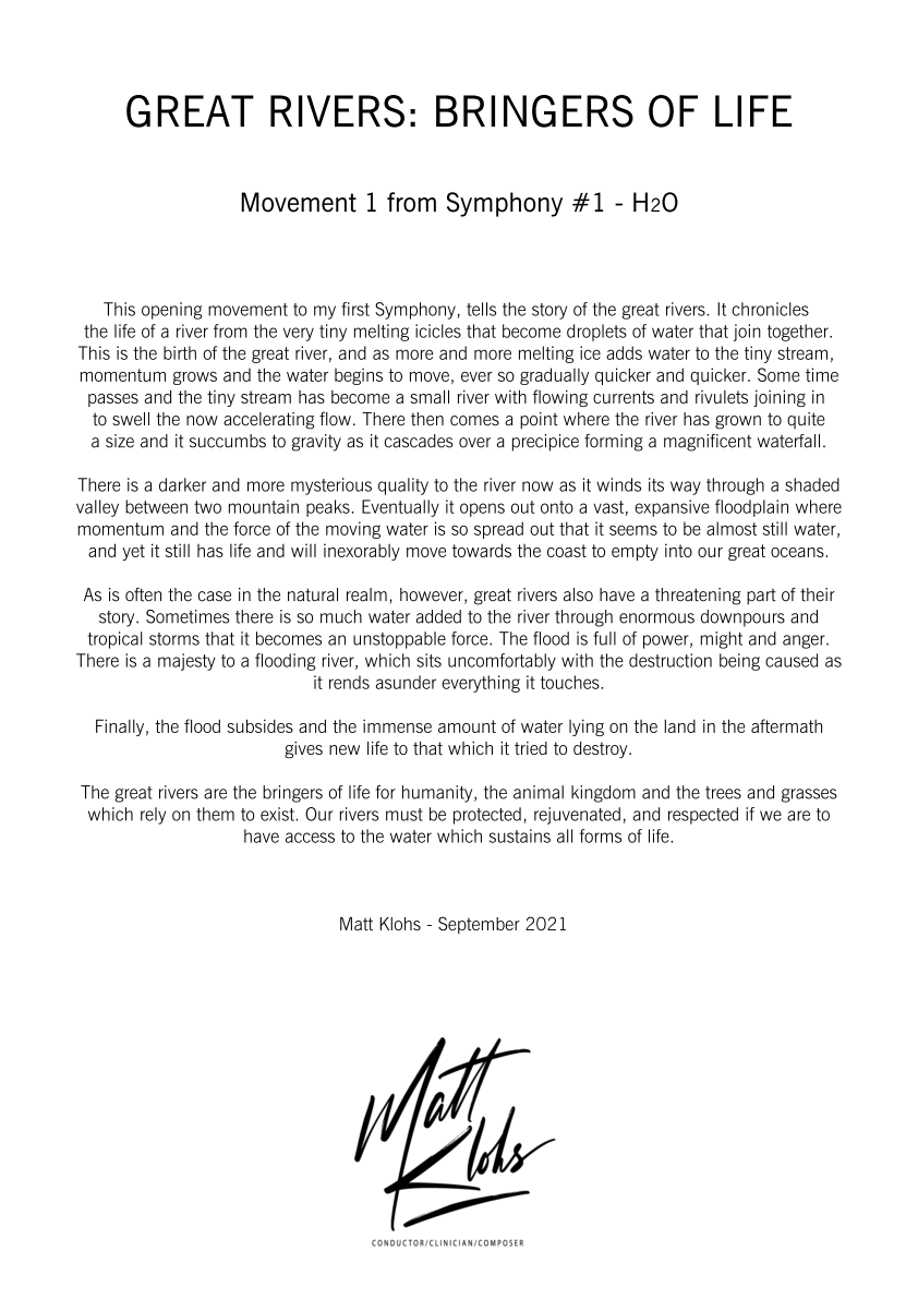 Grade 5 - Great Rivers: Bringers Of Life