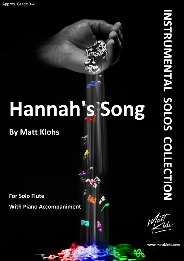 Solo Flute with Piano Accompaniment - Hannah's Song