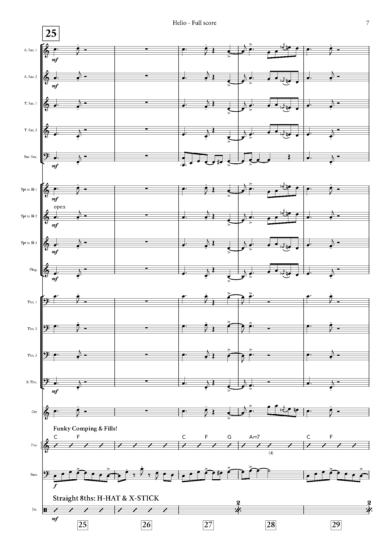 Australian Big Band - Helio - Intermediate