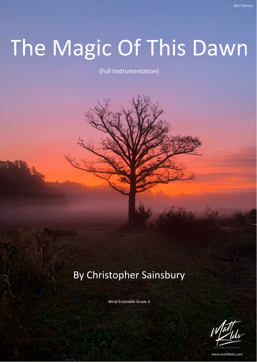 Grade 4 - The Magic Of This Dawn (Full Orchestration)