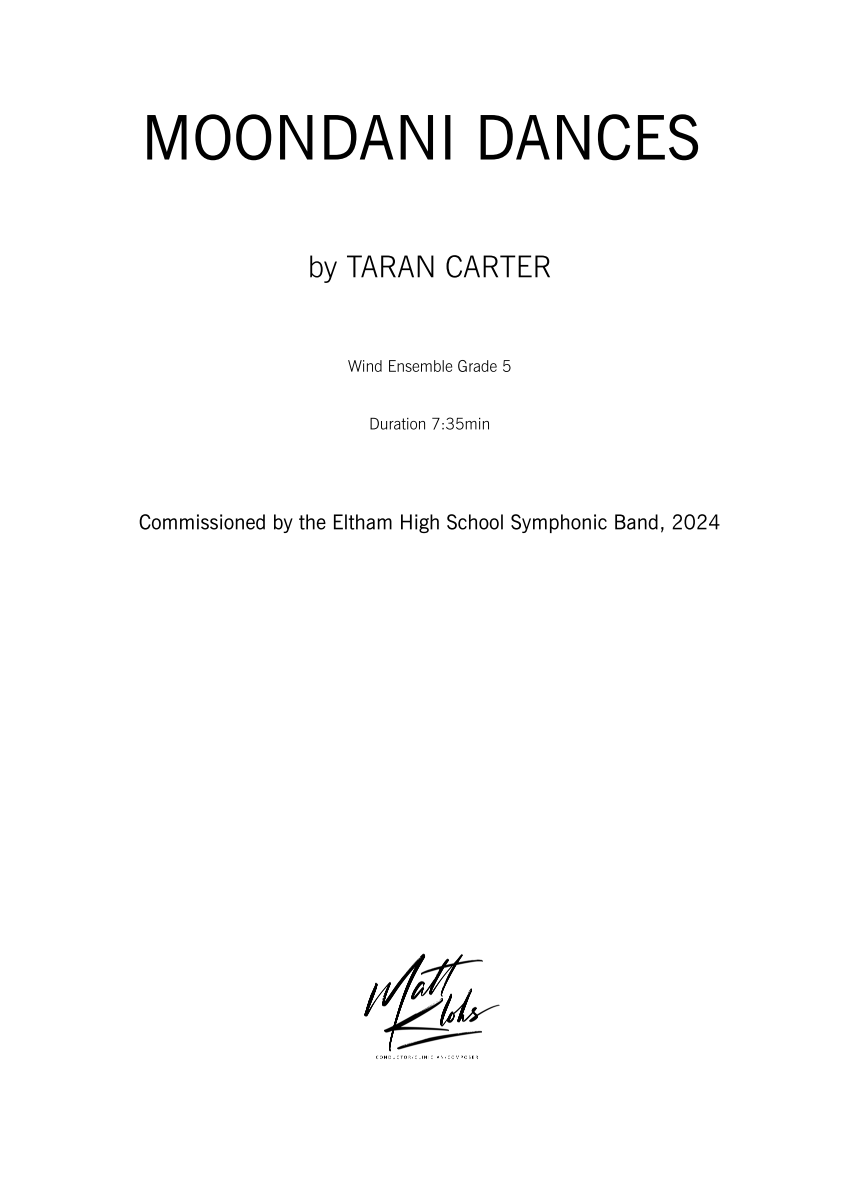 Grade 5 - Moondani Dances