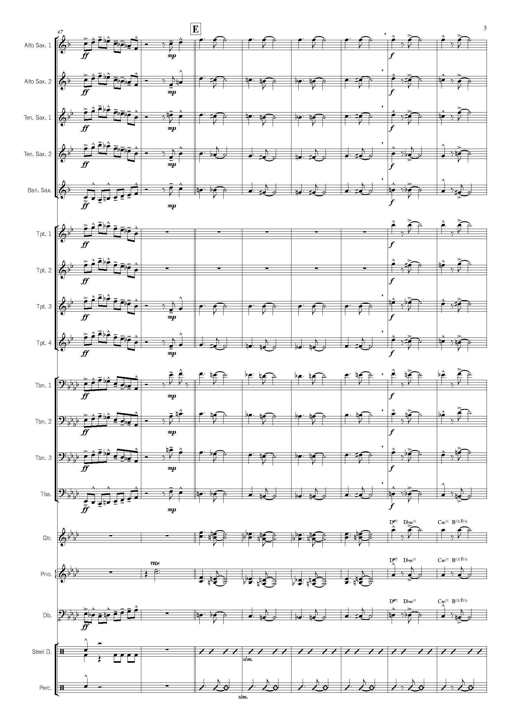 Australian Big Band - Judy Bailey Collection - New Orleans Second Line