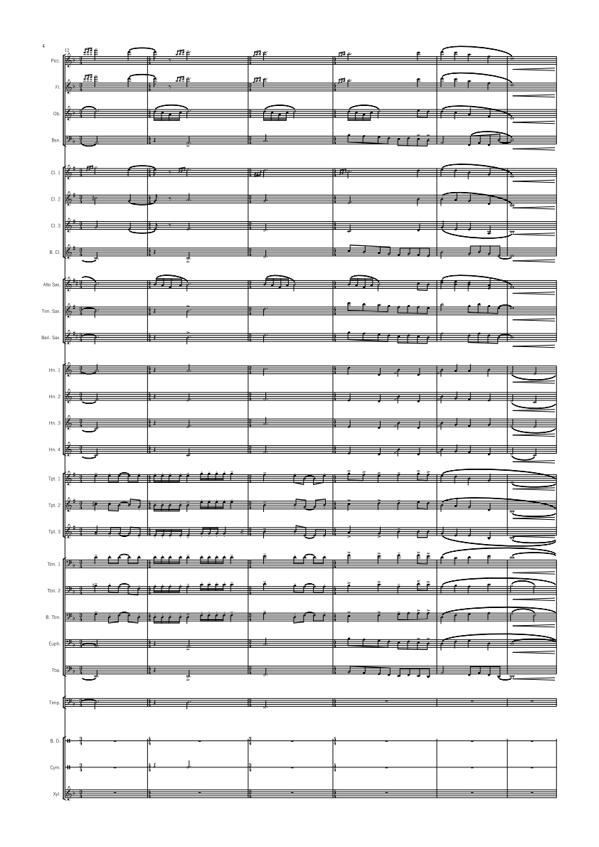 Grade 4 - Nullabor Dawn Fanfare