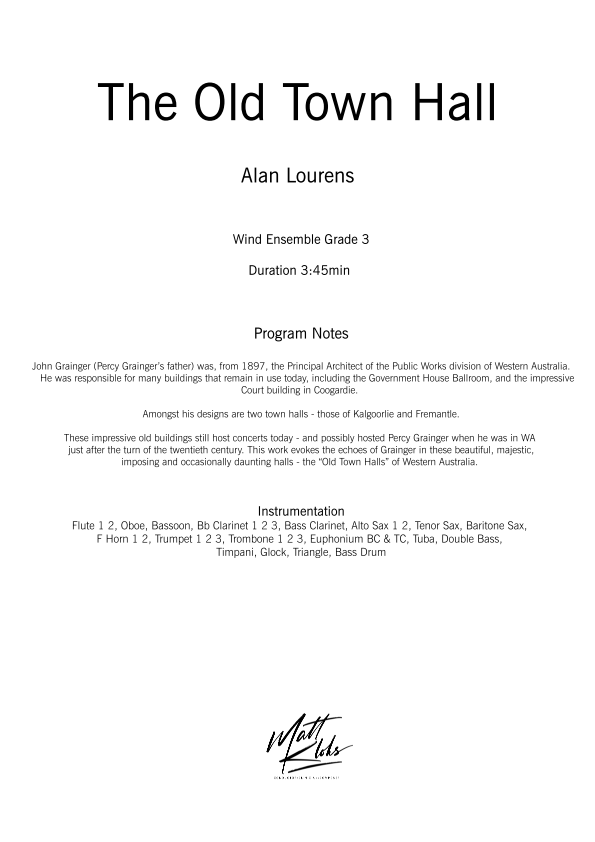 Grade 3 - Old Town Hall