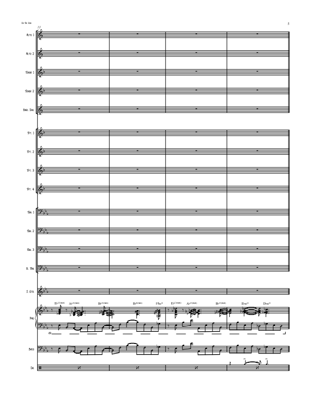 Australian Big Band - On The Run - Advanced