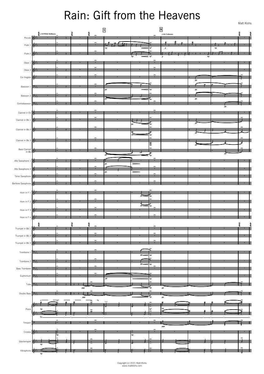 Grade 5 - Rain: Gift From The Heavens