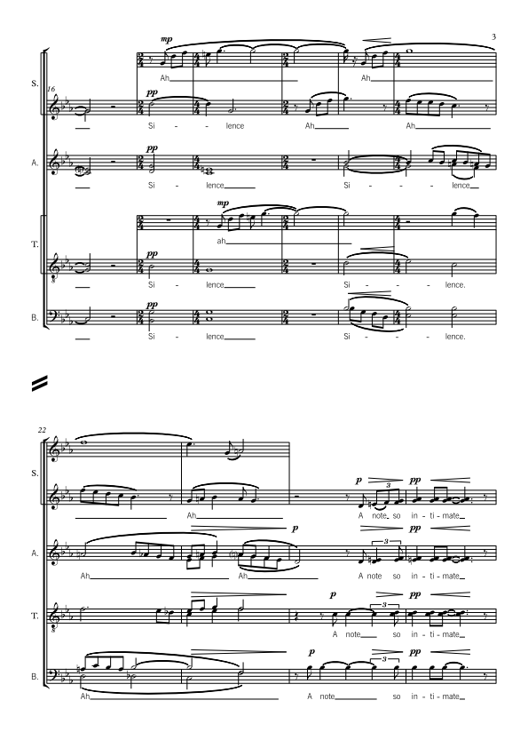 Resonance - Medium (20 - 50 Voices) SSAATTBB Choir - Sally Greenaway
