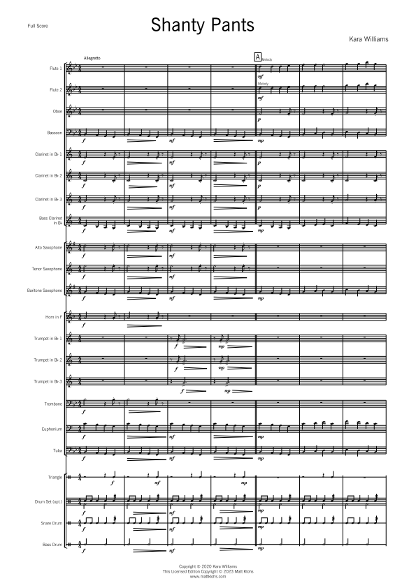 Grade 2 - Shanty Pants