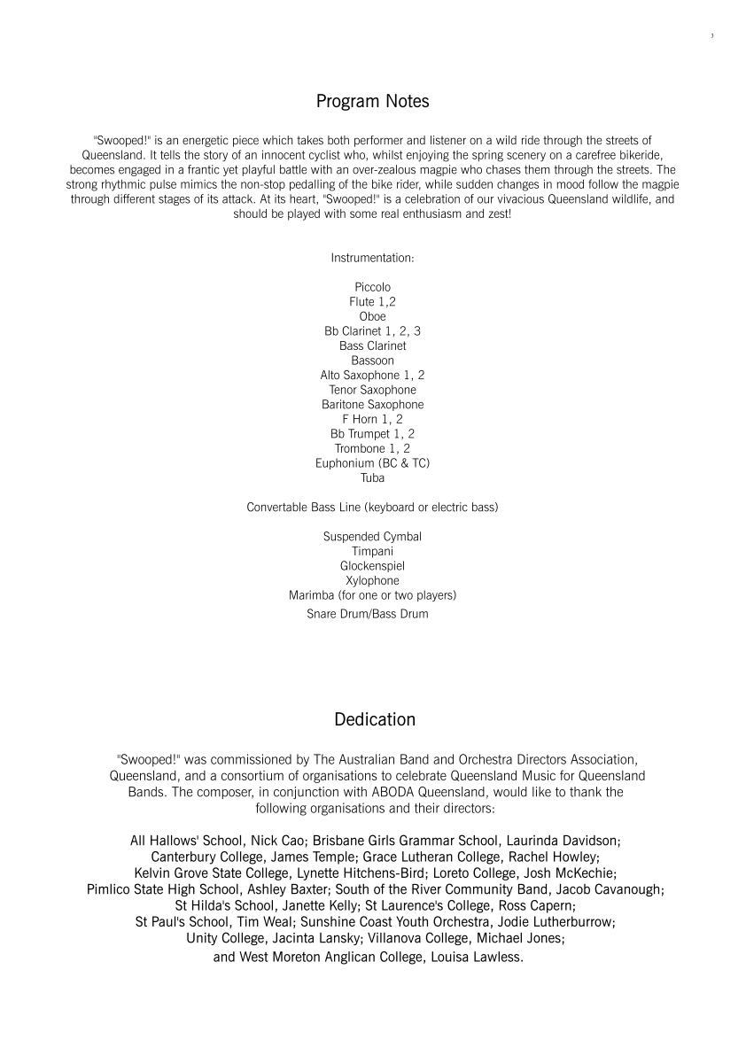 Grade 3.5 - Swooped!