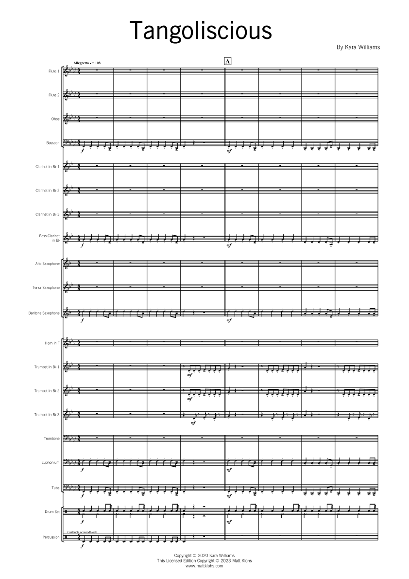 Grade 2.5 - Tangoliscious
