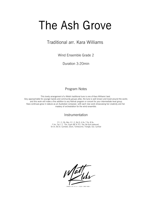 Grade 2 - The Ash Grove