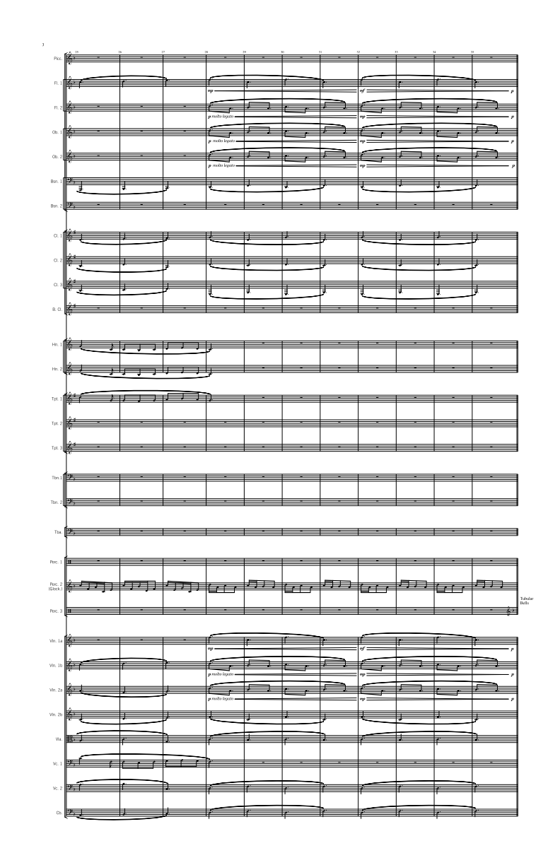 Symphony Orchestra - Intermediate - Un Flambeau, Jeanette, Isabelle