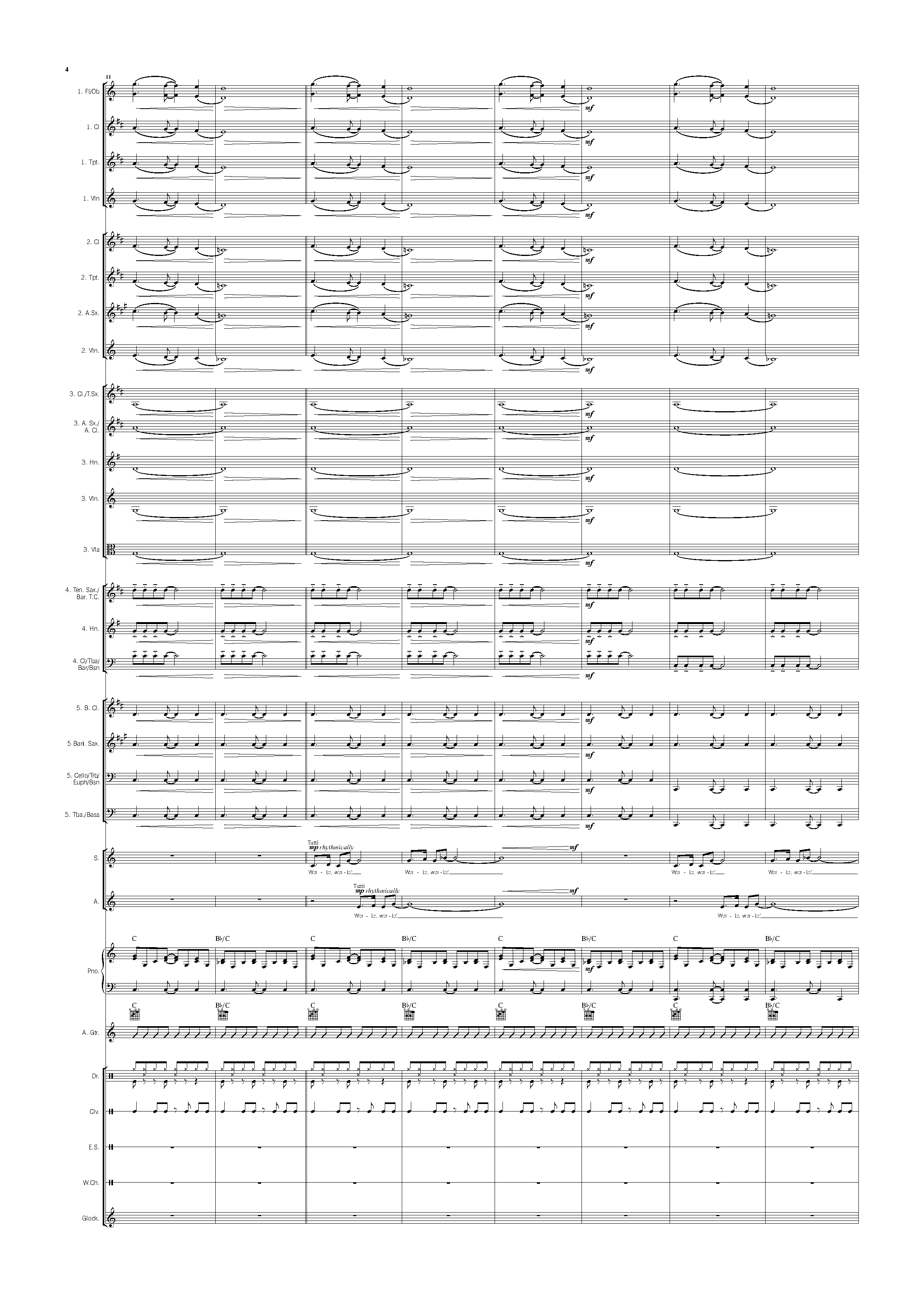 Werte! - Accompaniment Flexible-Band Pack