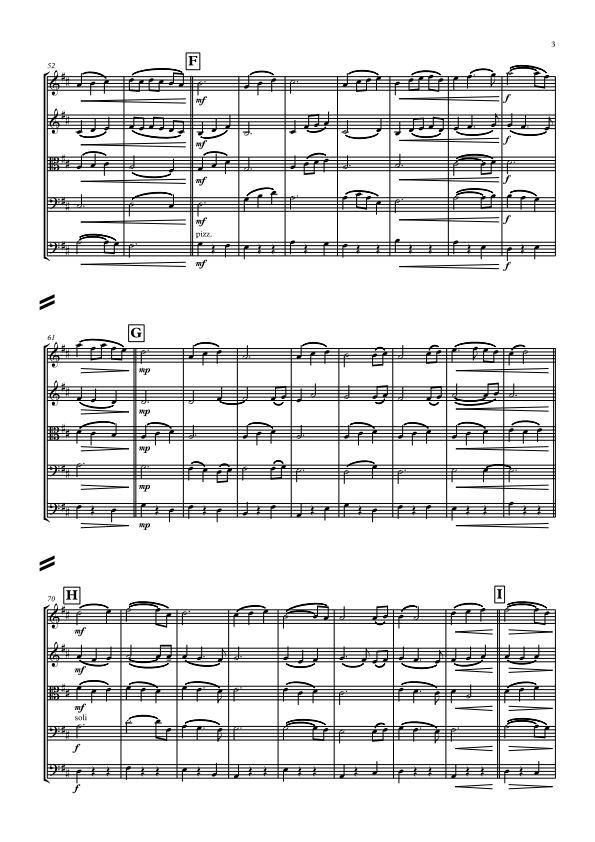 String Orchestra - Intermediate - Written In The Waves