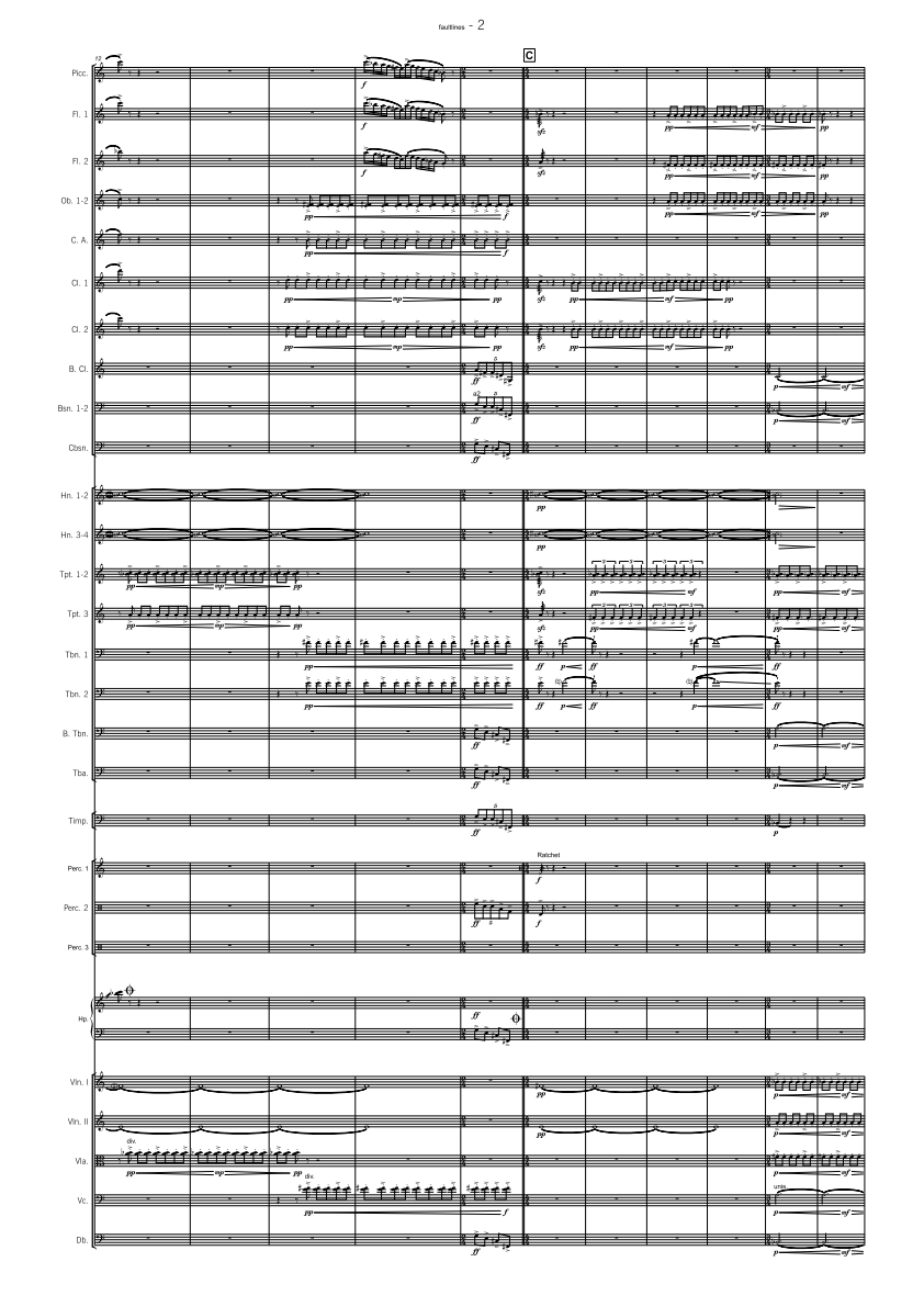 Symphony Orchestra - Professional - Faultlines