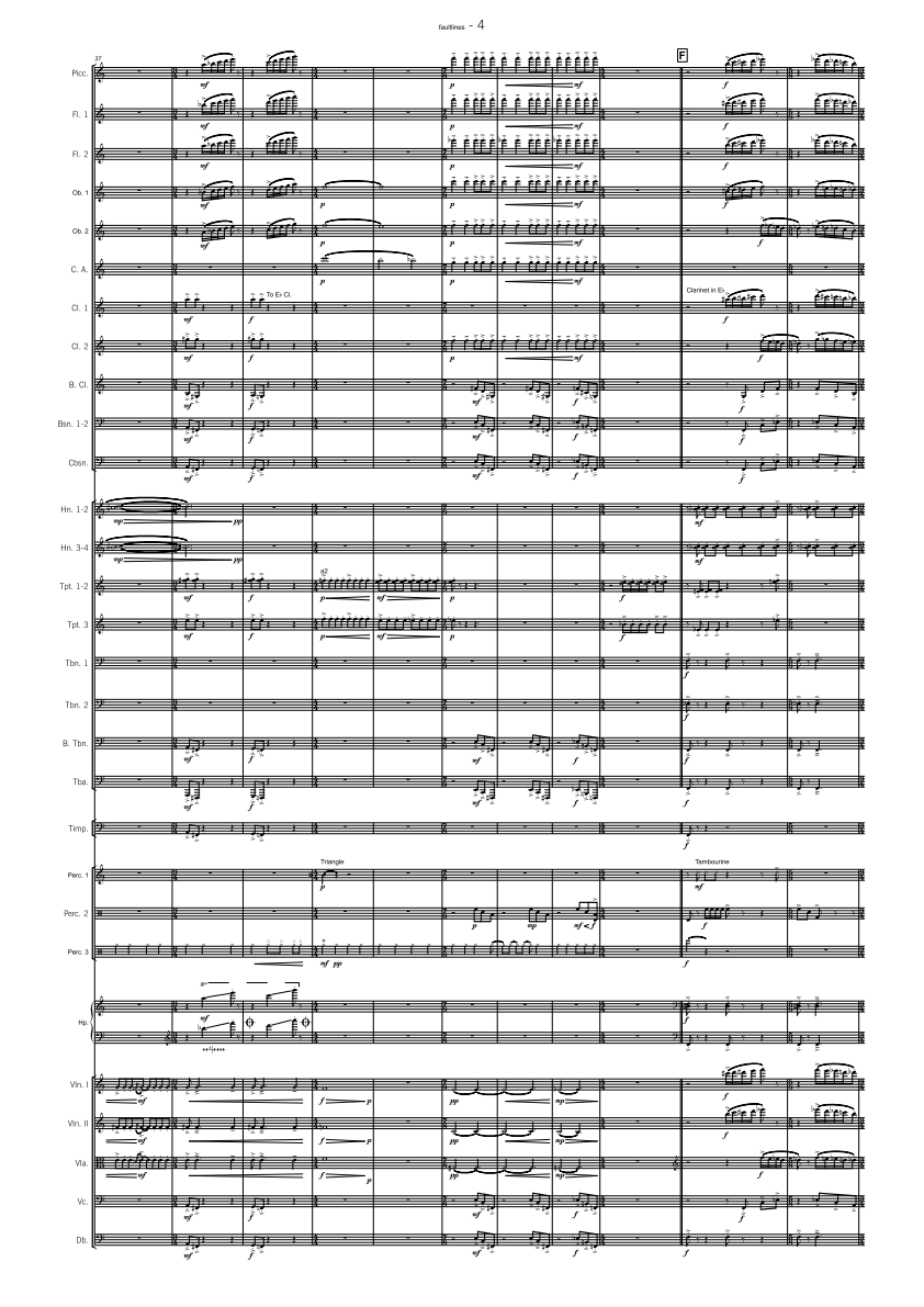 Symphony Orchestra - Professional - Faultlines