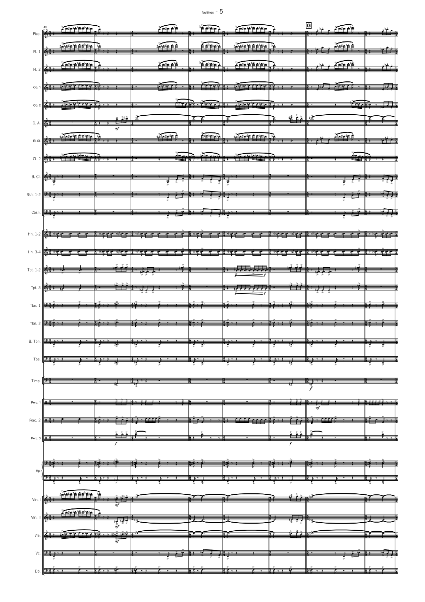 Symphony Orchestra - Professional - Faultlines