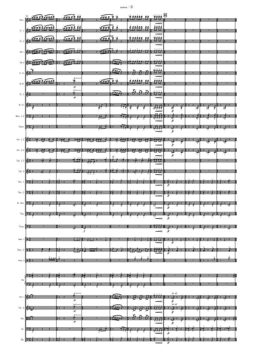 Symphony Orchestra - Professional - Faultlines