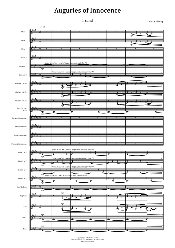 Grade 5 - Auguries Of Innocence