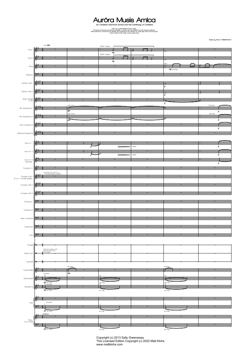 Grade 3.5 - Aurora Musis Amica