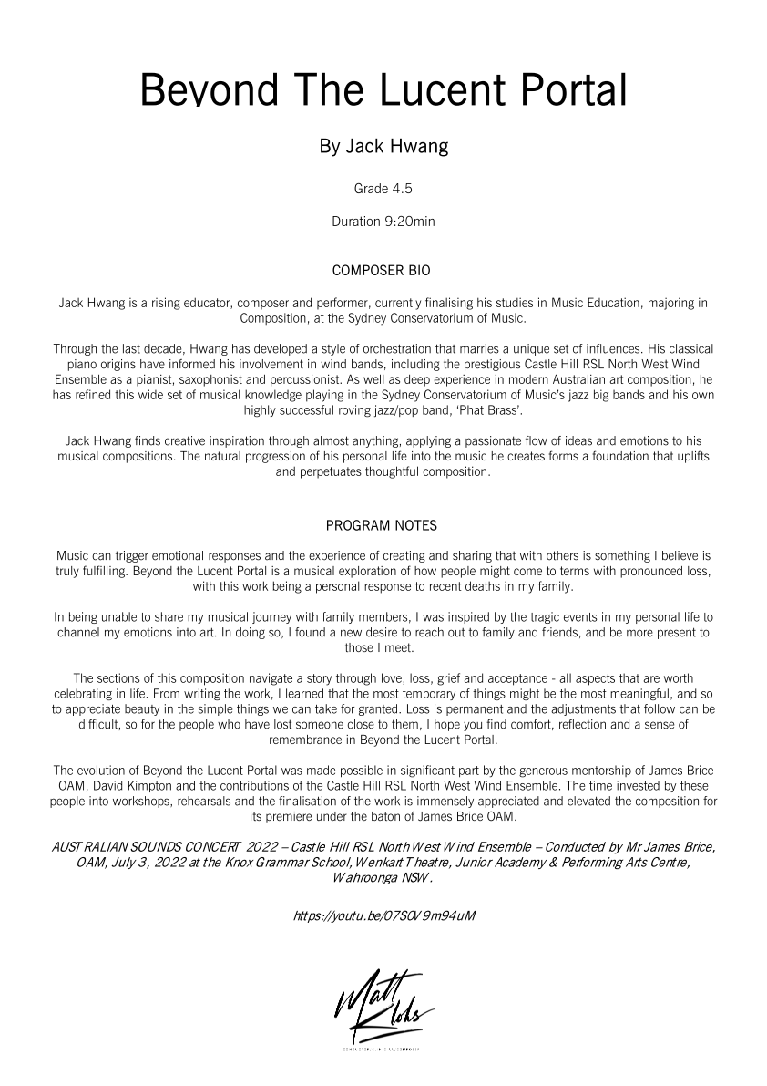 Grade 4.5 - Beyond The Lucent Portal