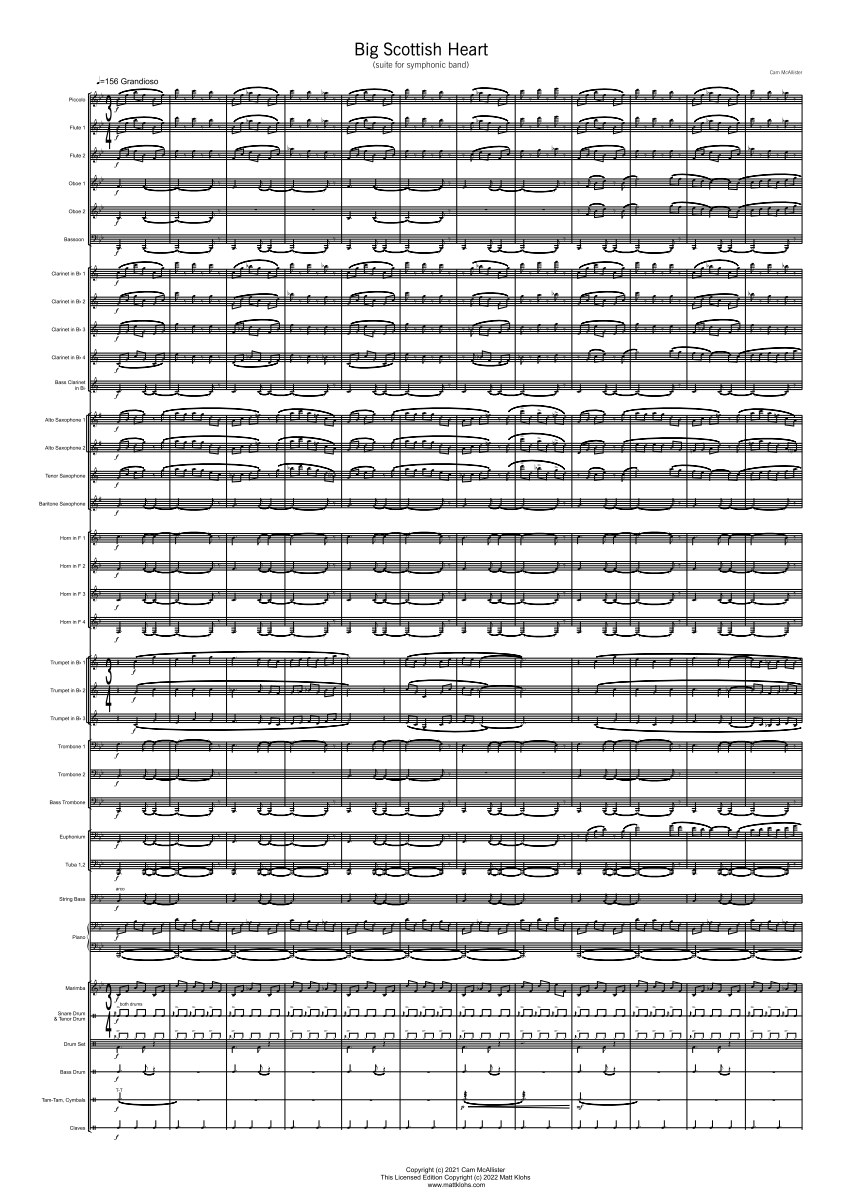 Grade 5 - Big Scottish Heart