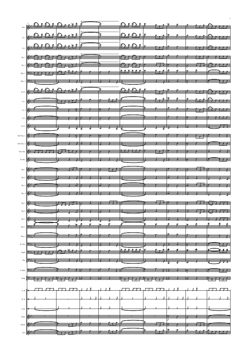 Grade 3.5 - Darlington Fanfare