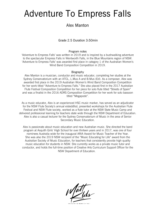 Grade 2.5 - Adventure To Empress Falls