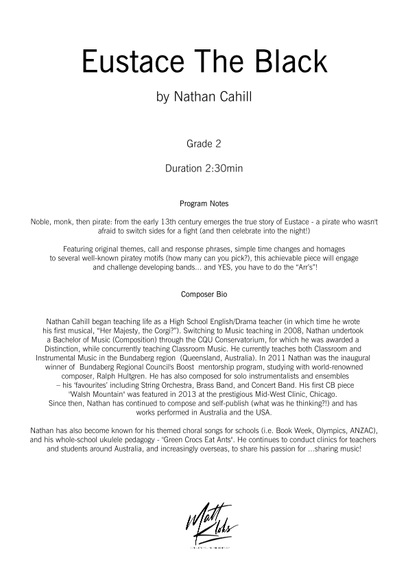 Grade 2 - Eustace The Black